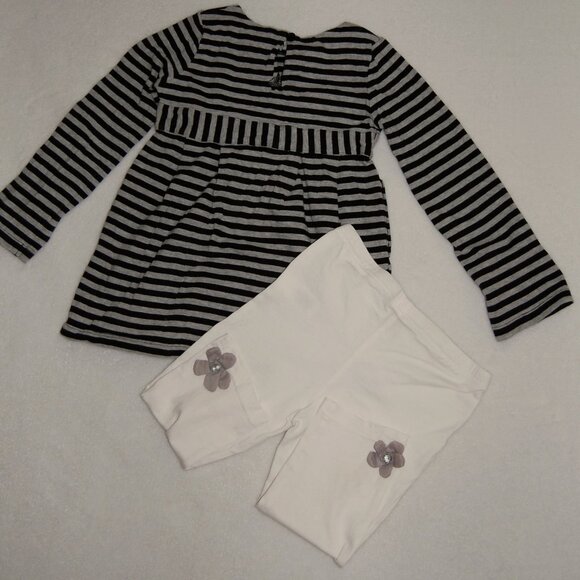 Little Miss Attitude, Girls Size S (4-5) Cotton Top with Leggings - Picture 3 of 7